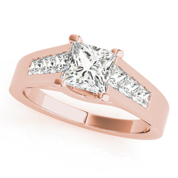 Square Trellis Diamond Engagement Ring · 1.52 ct tw
