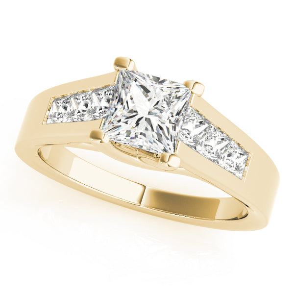 Square Trellis Diamond Engagement Ring · 1.52 ct tw