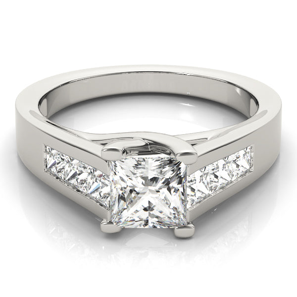 Square Trellis Diamond Engagement Ring · 1.52 ct tw