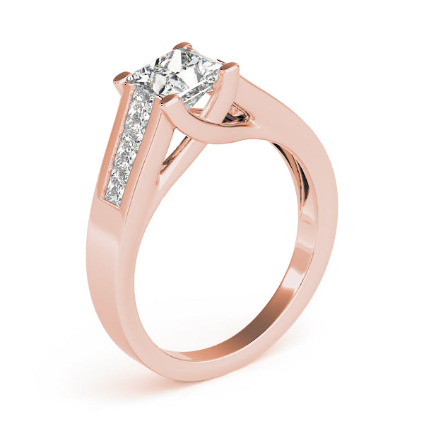 Square Trellis Diamond Engagement Ring · 1.52 ct tw
