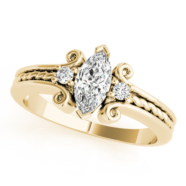 Marquise Gemstone Fashion Ring · 0.06 ct tw