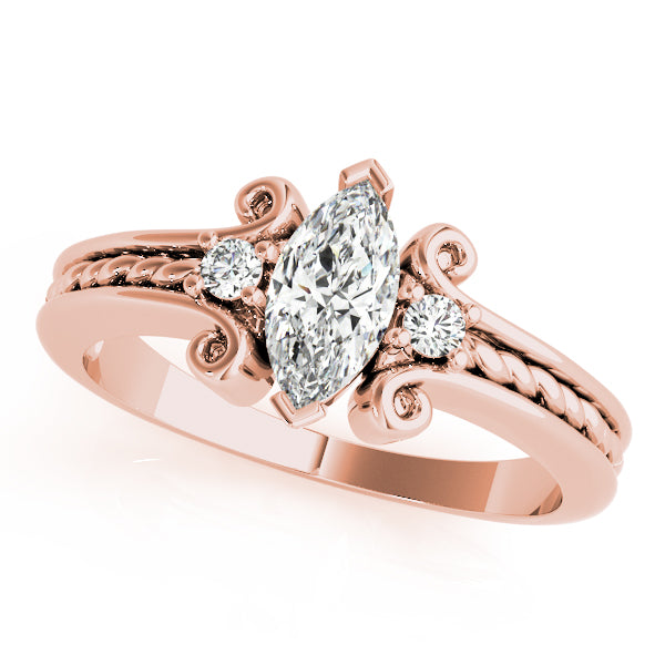 Marquise Gemstone Fashion Ring · 0.06 ct tw