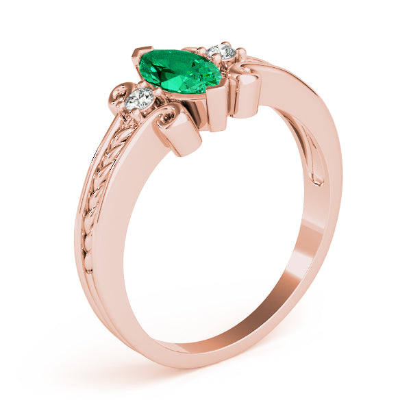Marquise Gemstone Fashion Ring · 0.06 ct tw