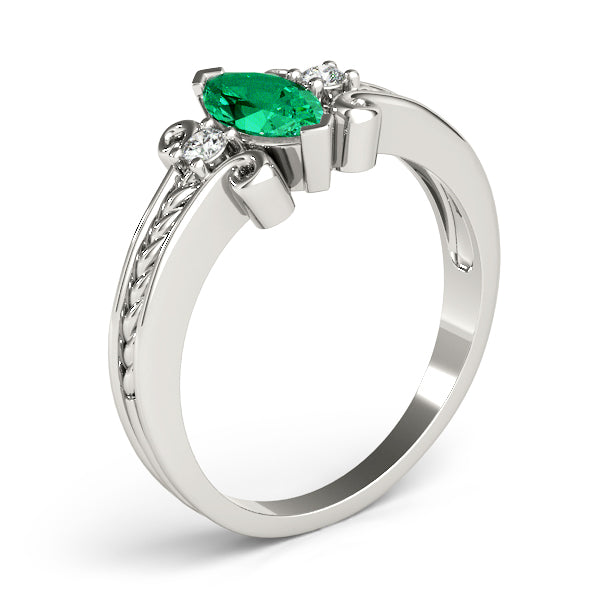 Marquise Gemstone Fashion Ring · 0.06 ct tw