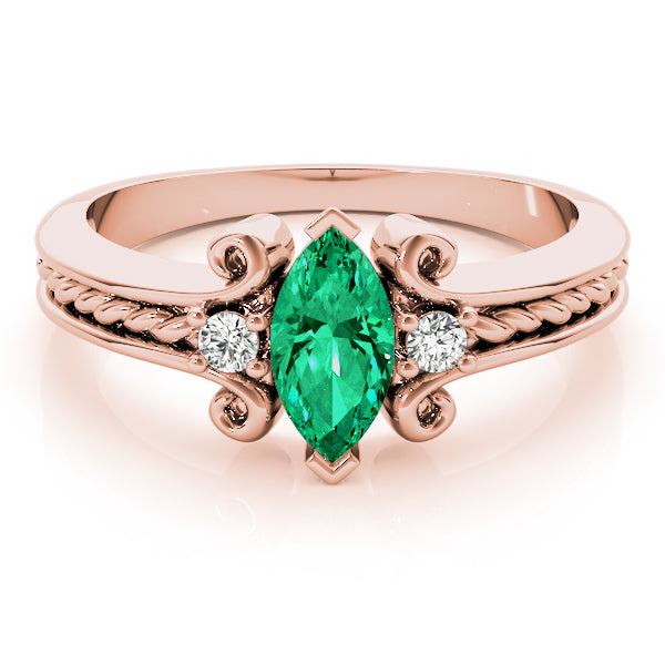 Marquise Gemstone Fashion Ring · 0.06 ct tw