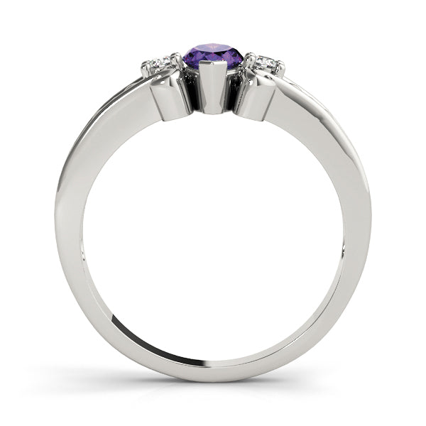 Marquise Gemstone Engagement Ring · 0.02 ct tw