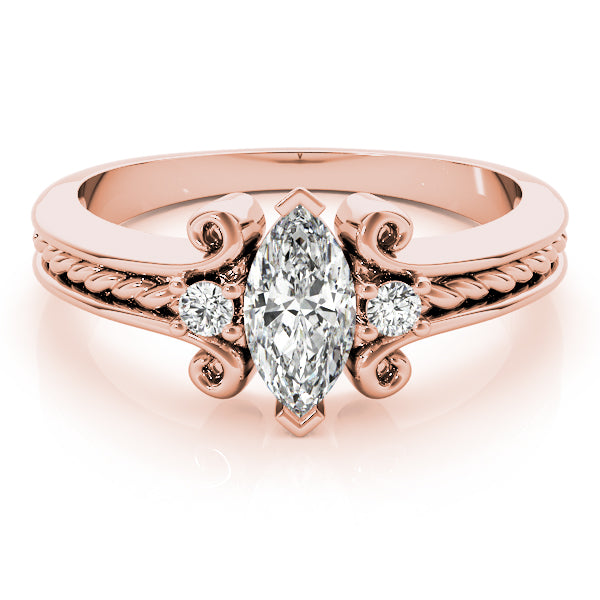 Marquise Gemstone Fashion Ring · 0.06 ct tw