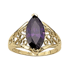 Marquise Gemstone Fashion Ring