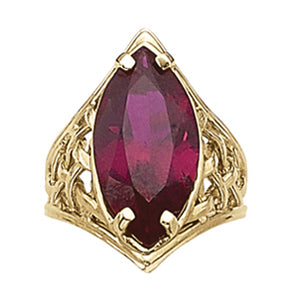 Marquise Gemstone Fashion Ring