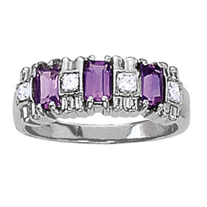 Emerald Gemstone Fashion Ring · 0.08 ct tw