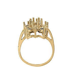 Oval Gemstone Fashion Ring · 0.88 ct tw