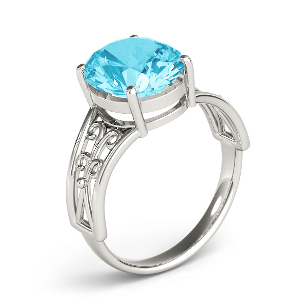 Oval Gemstone Fashion Ring