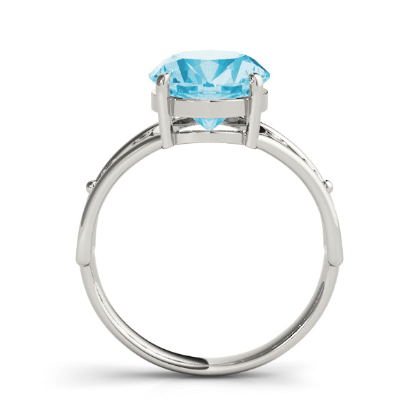 Oval Gemstone Fashion Ring