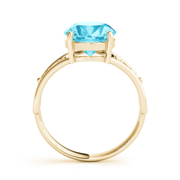 Oval Gemstone Fashion Ring