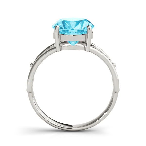 Oval Gemstone Fashion Ring