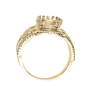 Oval Gemstone Fashion Ring