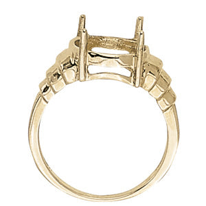 Oval Gemstone Fashion Ring