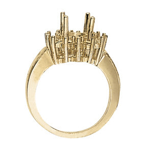 Oval Gemstone Fashion Ring · 0.98 ct tw