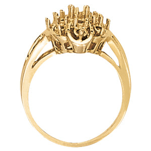 Diamond Cluster Fashion Ring · 0.50 ct tw