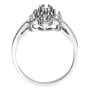 Diamond Cluster Fashion Ring · 0.40 ct tw