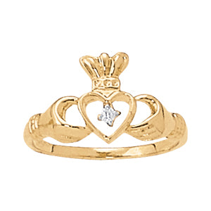 Diamond Religious Fashion Ring · 0.02 ct tw