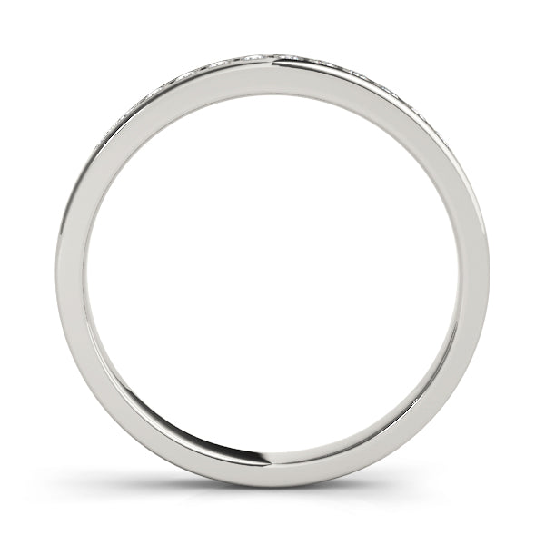 Channel Set Diamond Wedding Band · 0.12 ct tw