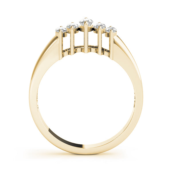 Marquise Fancy Shape Diamond Wedding Band · 1.30 ct tw