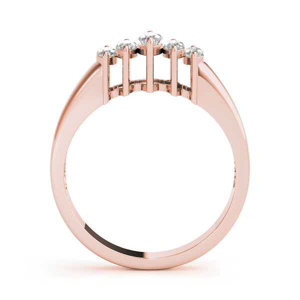 Marquise Fancy Shape Diamond Wedding Band · 1.30 ct tw
