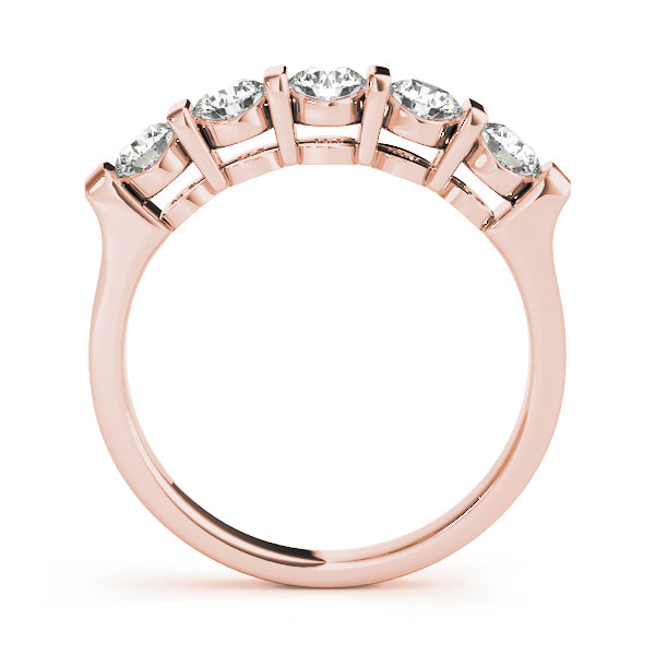 Bar Set Diamond Wedding Band · 0.75 ct tw