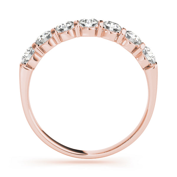 Bar Set Diamond Wedding Band · 0.77 ct tw