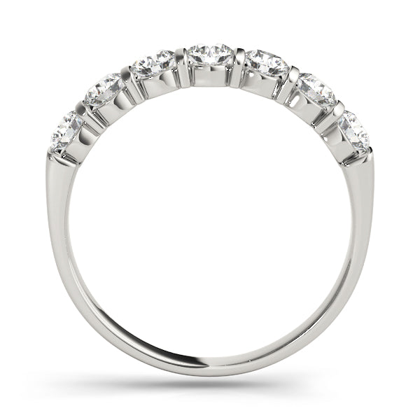 Bar Set Diamond Wedding Band · 0.77 ct tw