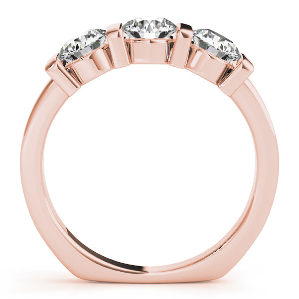 Round Three-Stone Diamond Engagement Ring · 1.50 ct tw