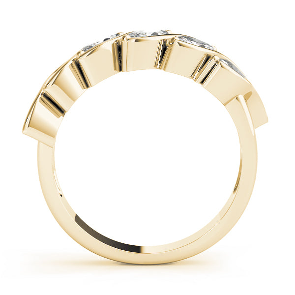 Marquise Fancy Shape Diamond Wedding Band · 1.00 ct tw