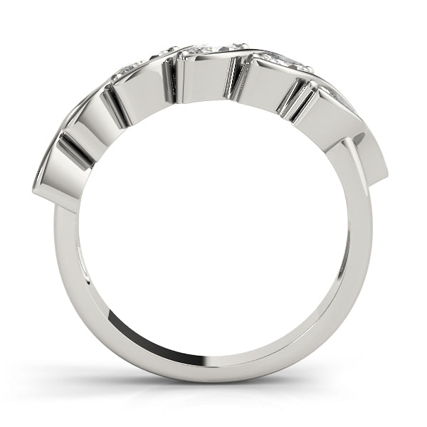Marquise Fancy Shape Diamond Wedding Band · 1.00 ct tw