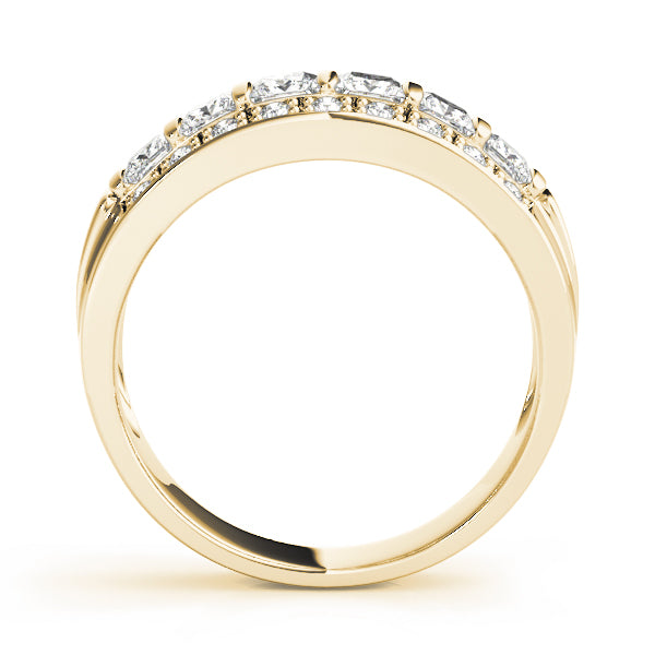 Princess Fancy Shape Diamond Wedding Band · 0.87 ct tw