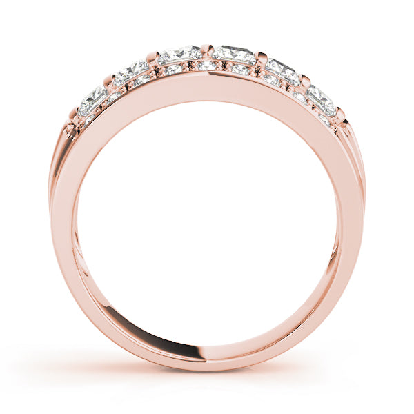 Princess Fancy Shape Diamond Wedding Band · 0.87 ct tw