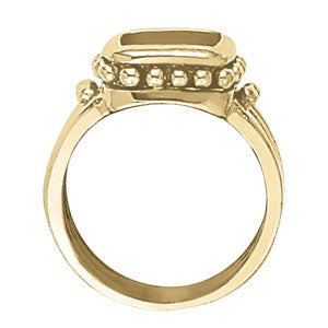 Square Princess & Cushion Gemstone Fashion Ring