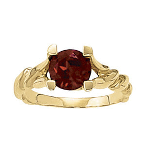 Round Gemstone Fashion Ring