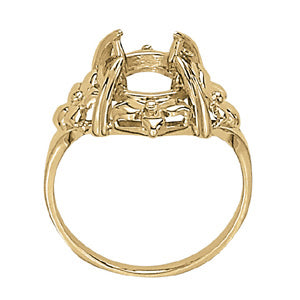 Round Gemstone Fashion Ring