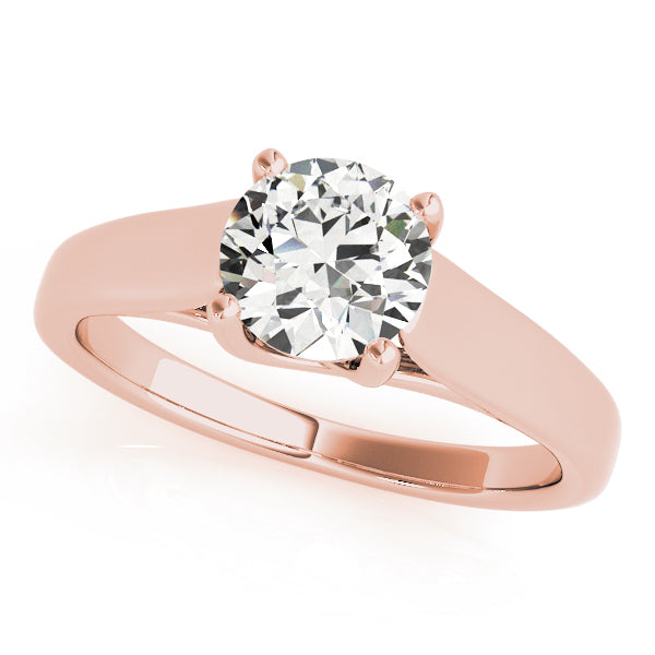Round Trellis Diamond Engagement Ring · 0.33 ct tw