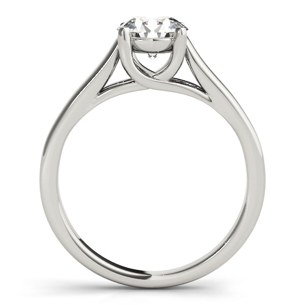 Round Trellis Diamond Engagement Ring · 0.75 ct tw
