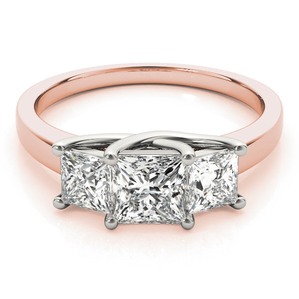 Square Three-Stone Princess Diamond Engagement Ring · 1.57 ct tw