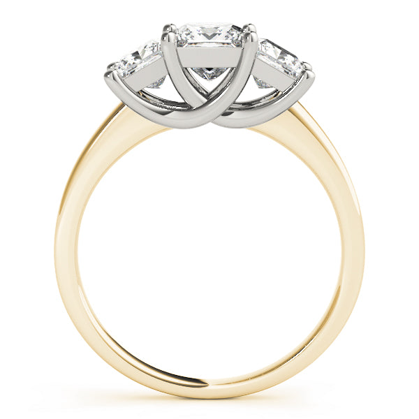 Square Three-Stone Princess Diamond Engagement Ring · 1.57 ct tw