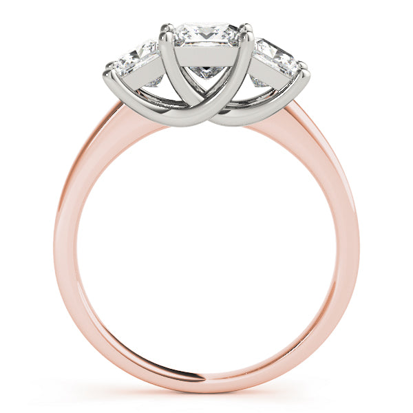 Square Three-Stone Princess Diamond Engagement Ring · 2.55 ct tw