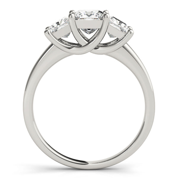 Square Three-Stone Princess Diamond Engagement Ring · 1.57 ct tw