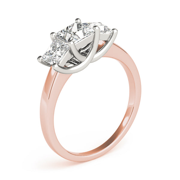 Square Three-Stone Princess Diamond Engagement Ring · 1.57 ct tw