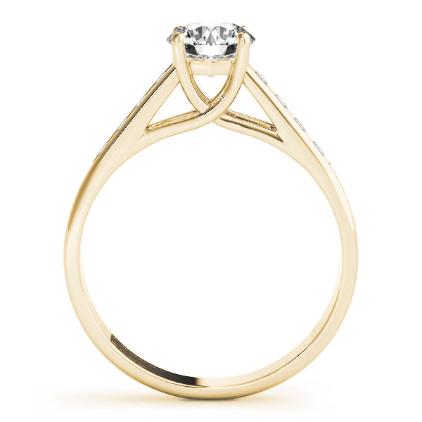 Round Trellis Diamond Engagement Ring · 0.95 ct tw