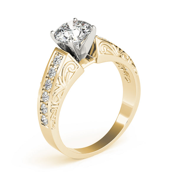 Antique Diamond Engagement Ring · 0.12 ct tw