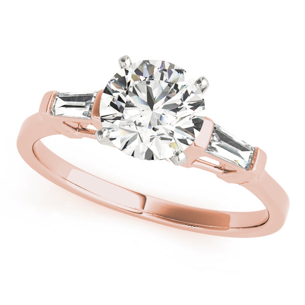 Baguette Three-Stone Diamond Engagement Ring · 0.18 ct tw