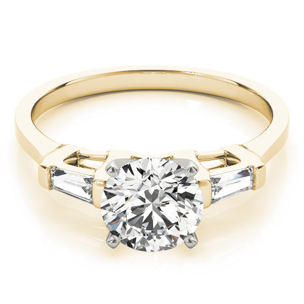 Baguette Three-Stone Diamond Engagement Ring · 0.18 ct tw